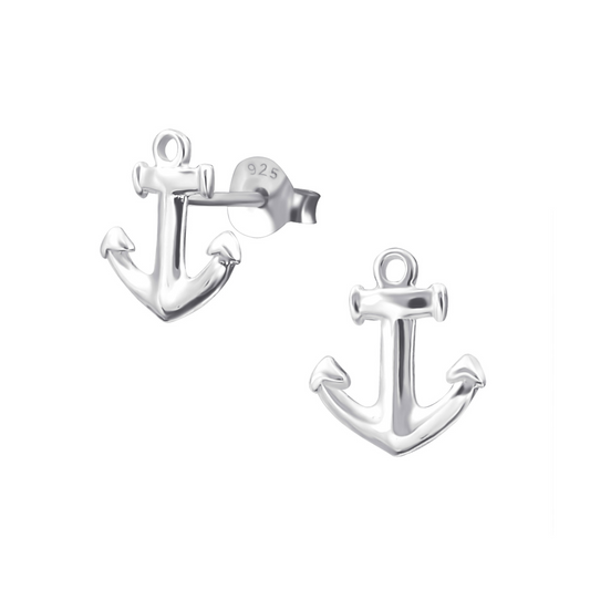 E-4 Anchor Earrings