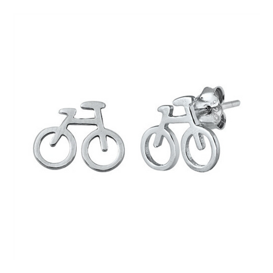 E-9 Bicycle Earrings