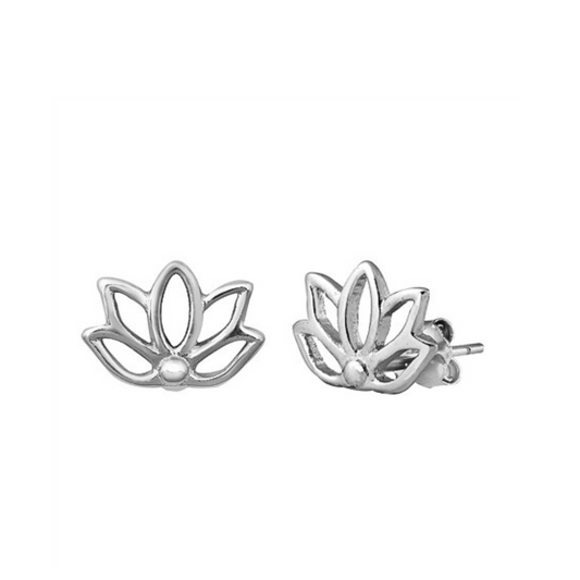 E-45 Lotus Earrings