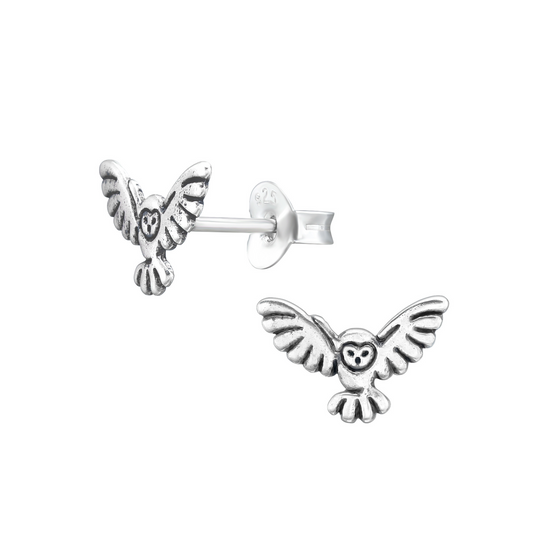 E-49 Flying Owl Earrings