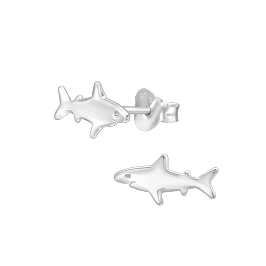 E-58 Shark Earrings