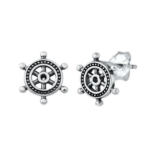 E-3 Ship's Helm Earrings