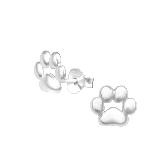 E-32 Paw Print Earrings