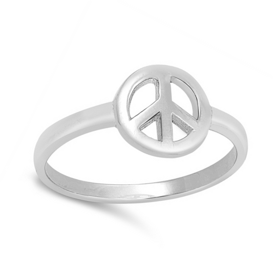 R-19 Peace Symbol Ring