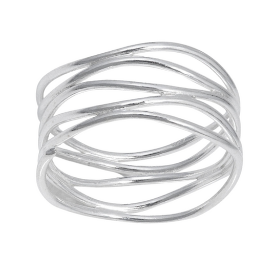 R-54 Wide Layered Ring