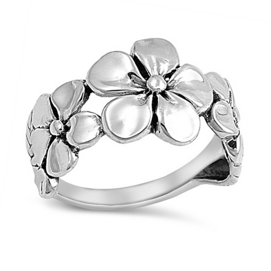 R-82 Plumeria Ring