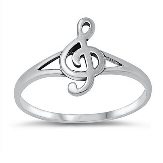 R-86 G Clef Ring