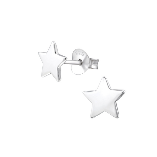 E-19 Small Star Earrings